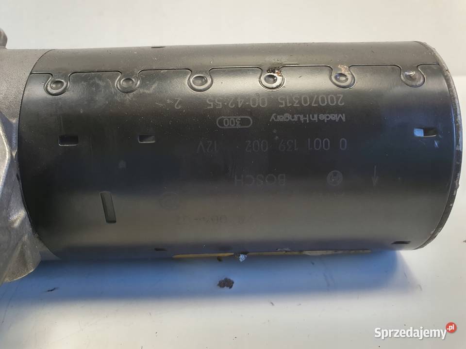 ROZRUSZNIK BMW E87 E90 20 D ROZRUSZNIK bosch Układ elektryczny silnika Rudka sprzedam