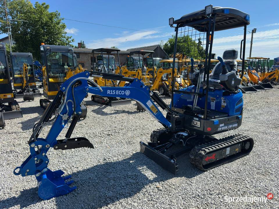 Nowa Minikoparka RIPPA R15 ECO Kubota 1500 Rzeszów
