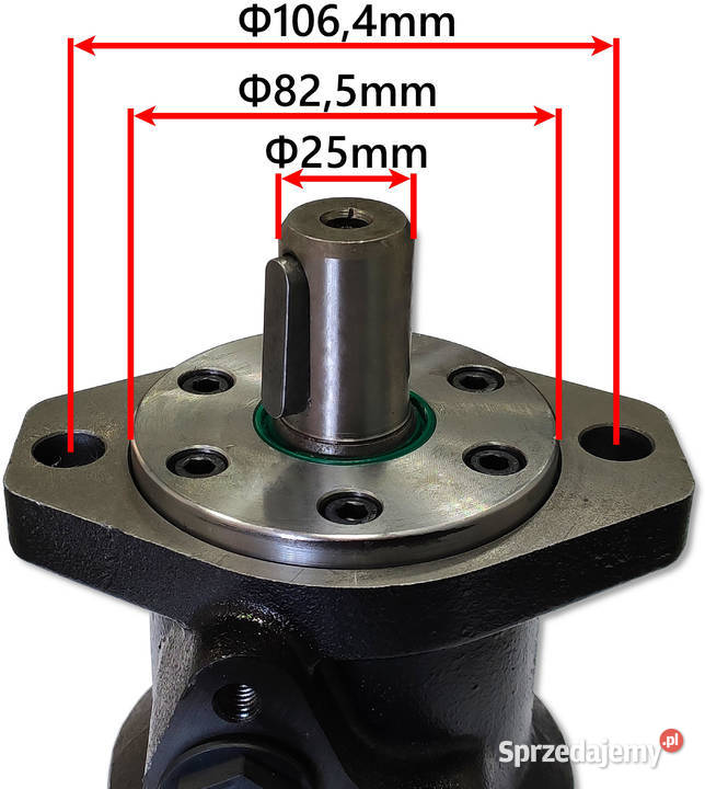 Silnik Hydrauliczny Rozrzutnika Nawozu C330 C360 Solec Kujawski