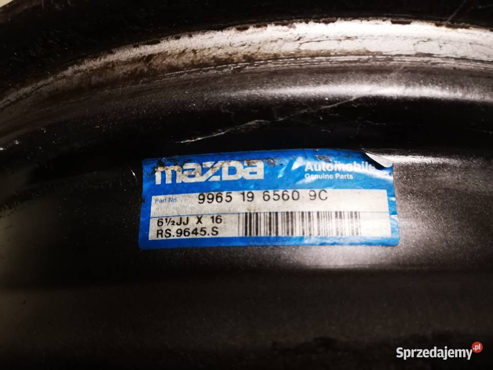 4 Felgi Stalowe 16 5x1143 65Jx16 ET50 Mazda Kia Średnica 16" Warszawa