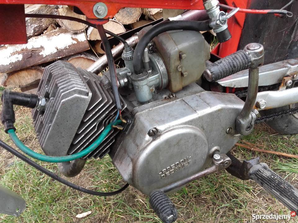 Motorynka USZKODZONA Komorniki