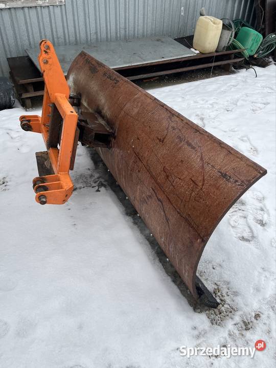 Pług lemiesz spych spychacz 2m do śniegu nieuszkodzony Goszczyn