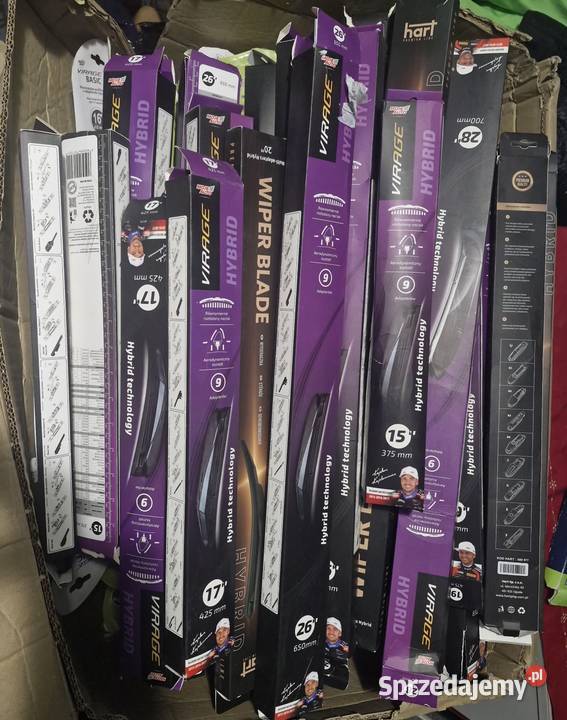 Pióra wycieraczki samochodowe różne rozmiary