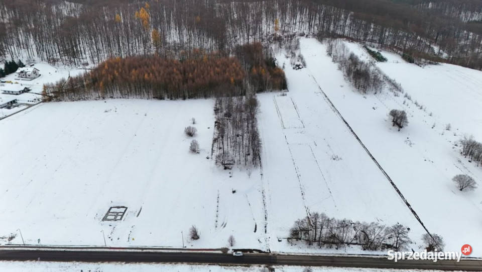 sprzedaży gruntu 1900 metrów Besko podkarpackie