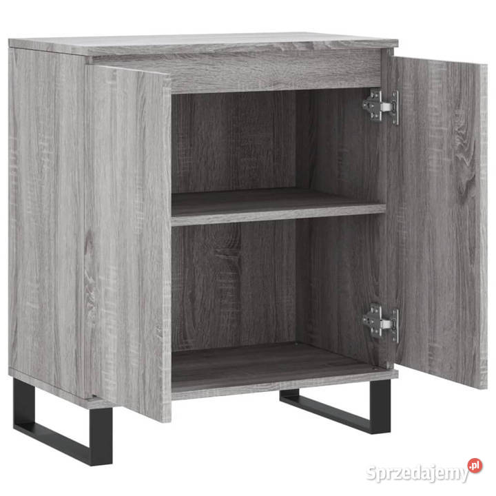 Komoda szary dąb sonoma 60x35x70 materiał Warszawa