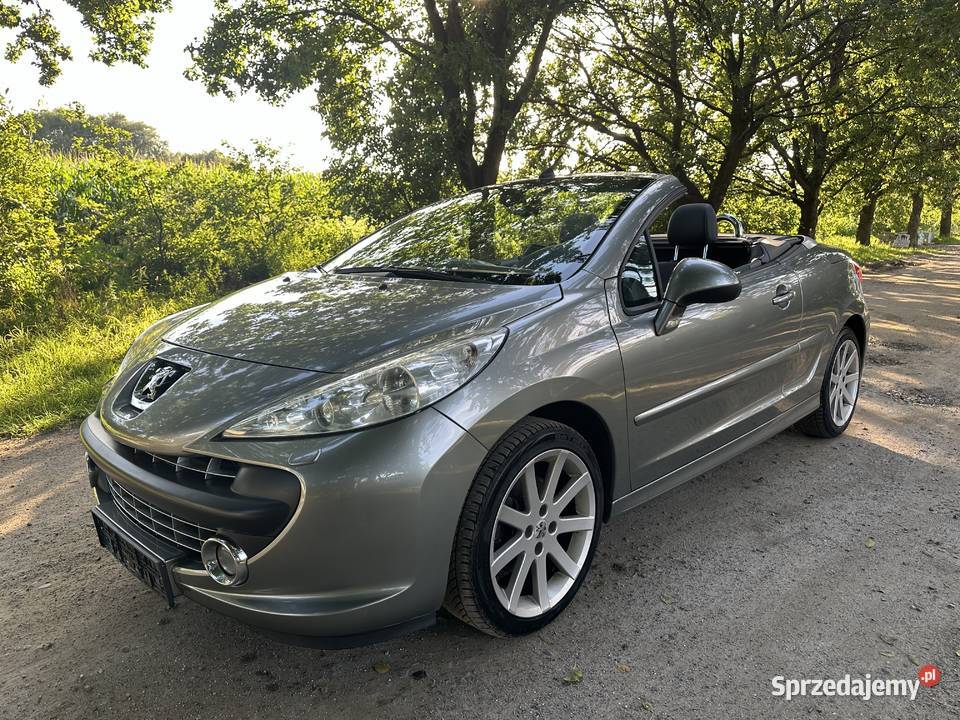 Peugeot 207 CC 16 benzyna 150 Roland Garros nieuszkodzony Sulechów