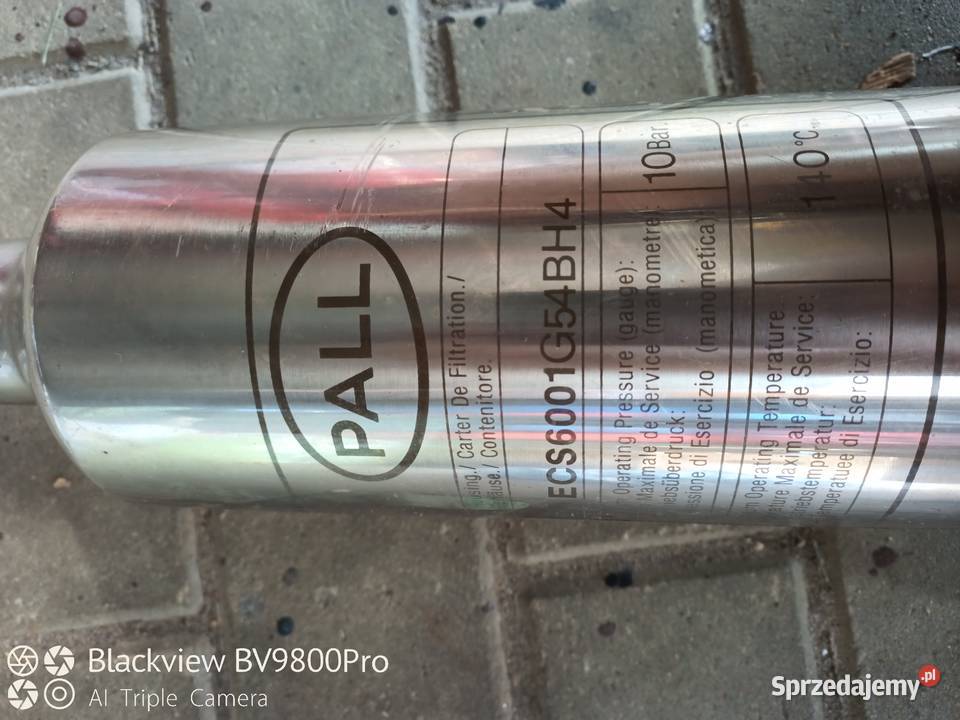 Filtr ciśnieniowy do pary chemii wody Zezulin Pierwszy