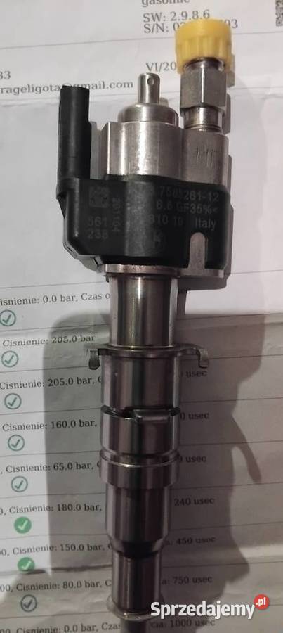 Wtrysk bmw n54 n63 n74 13538616079 Wtryskiwacze Pęczniew