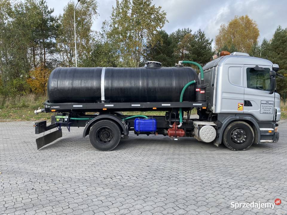 Scania Aswnizacyjna Specjalny do Czyszczenia 380KM Boczów