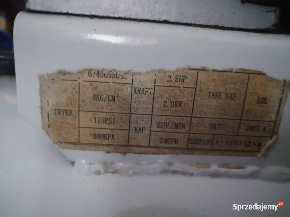 Kompresor podkarpackie Kolbuszowa