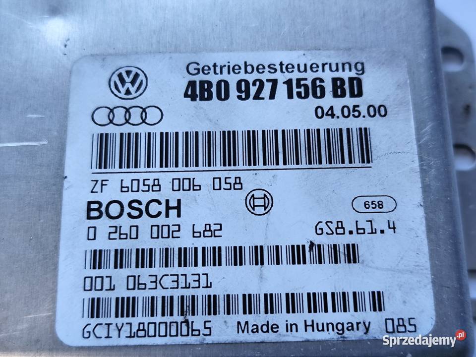A8 A6 C5 Allroad Sterownik Moduł Skrzyni Biegów Podzespoły skrzyń biegów wielkopolskie sprzedam