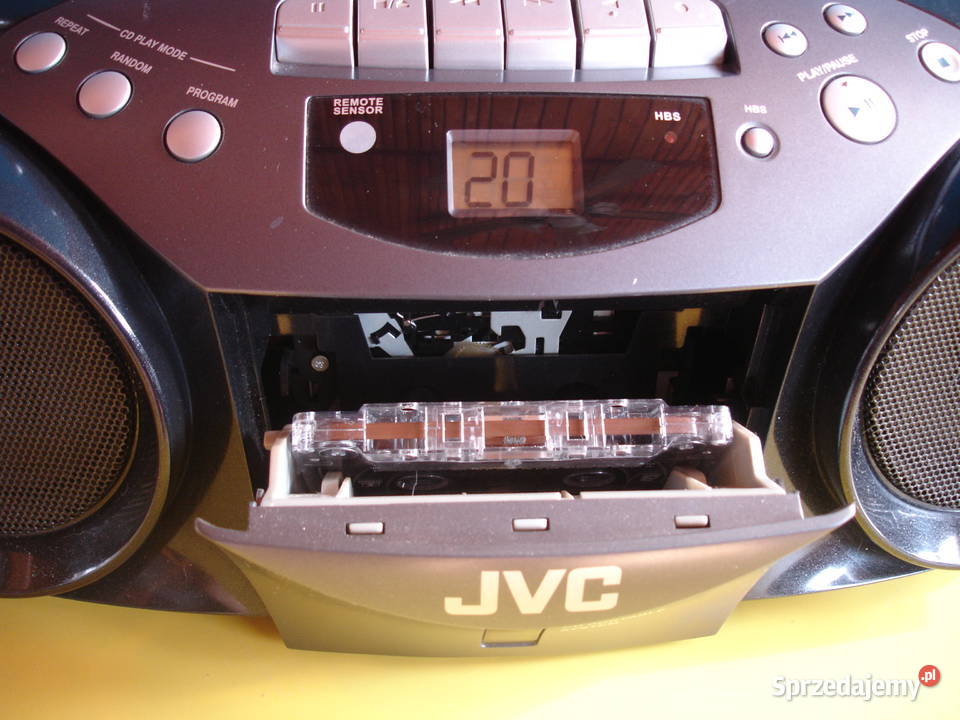 Radiomagnetofon JVC RCEX16B Zielona Góra