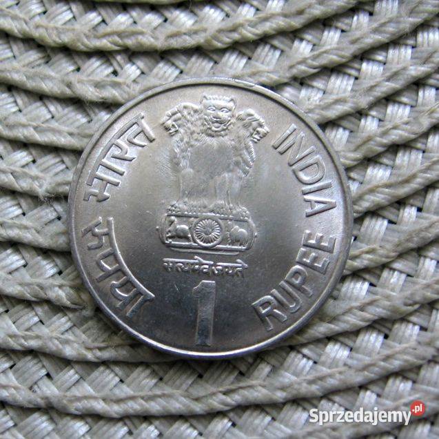 Indie 1 Rupie 2003r Maharana Pratap Kalisz