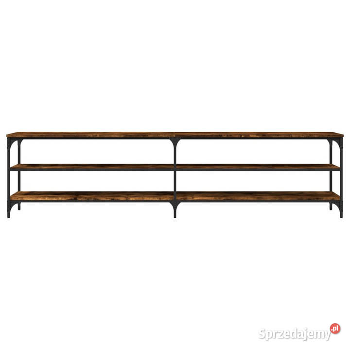Szafka pod telewizor przydymiony dąb 200x30x50 mazowieckie Warszawa