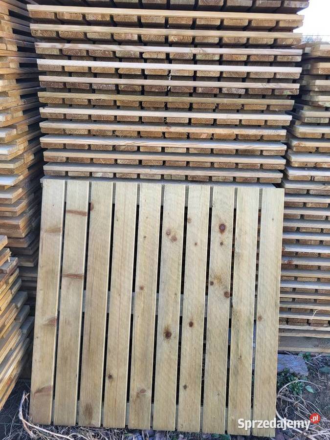 Panele tarasowe 100x100 wys 4 lubelskie sprzedam