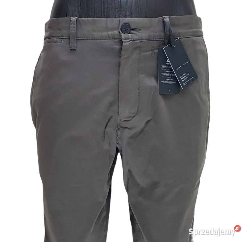 Męskie spodnie Tommy Hilfiger Denton Chino Odzież damska Tarnowskie Góry