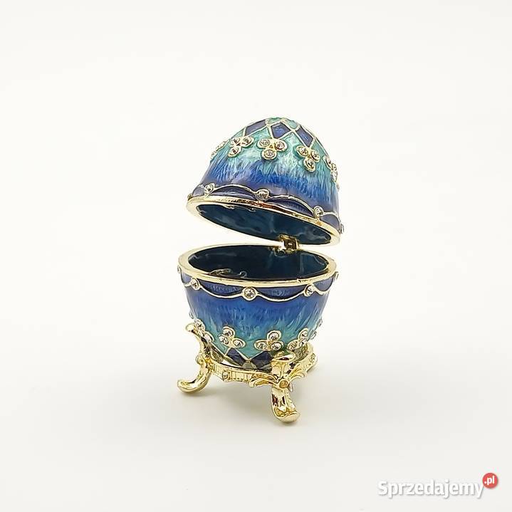 Jajko jajo faberge pojemniki szkatułka