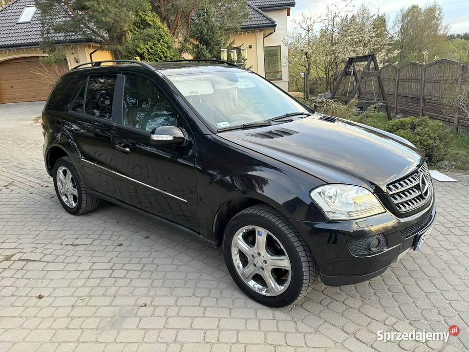 Mercedes ML 350 35 v6 benzyna 2006 ŁADNY elektrochrom. lusterko wst.