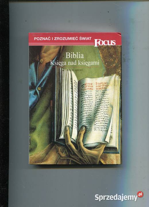 Biblia Księga księgami Focus Pierre Gibert sprzedam