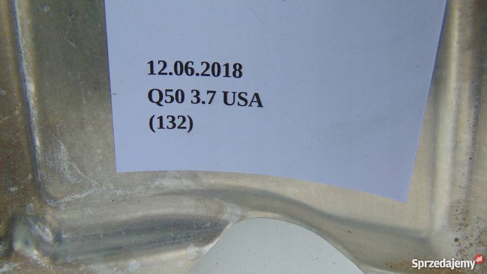 OSŁONA TERMICZNA BLACHA INFINITI Q50 Nowy Tomyśl