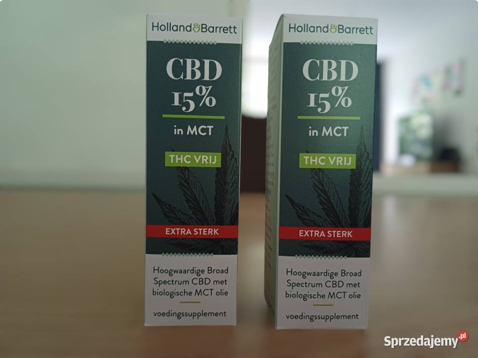 Holland Barrett Olejek CBD 15 30 ml Oryginalny Pozostałe łódzkie Łódź