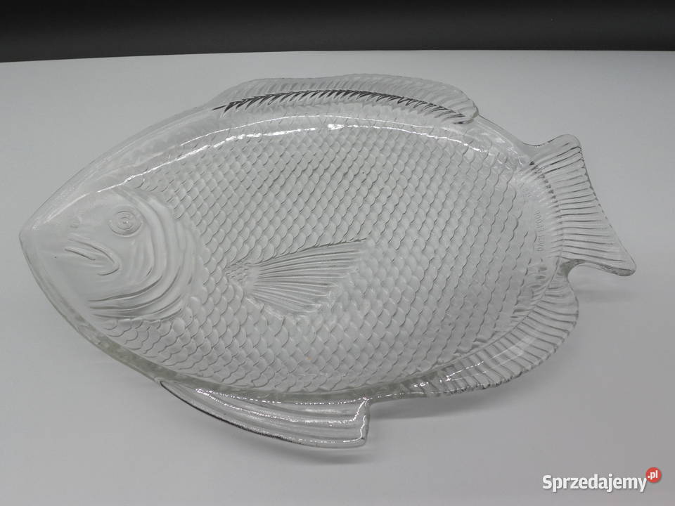 Szklany Półmisek Ryba Raszków