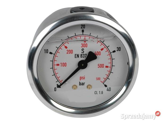 Manometr tylny 40 bar MG363 gwint 14 Złotów
