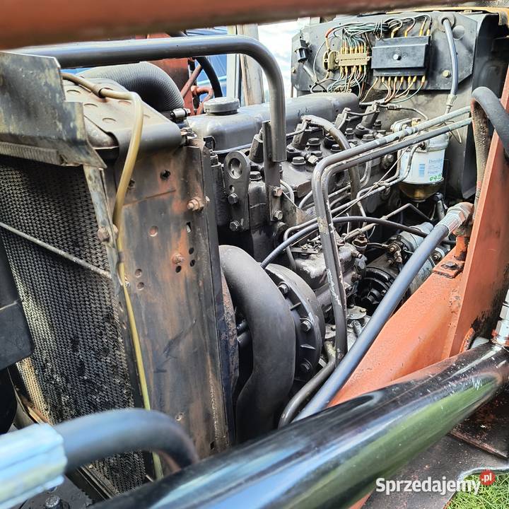 Ciągnik Renault 7014 ciągnik Renault ładowacz WOM 540/1000 obr. warmińsko-mazurskie Biskupiec