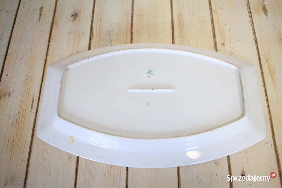 Ćmielów taca porcelanowa PIĘKNA Pszczyna