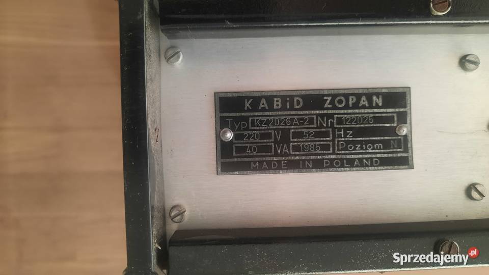 KABiD ZOPAN KZ2026A2 częstościomierz cyfrowy kujawsko-pomorskie Toruń