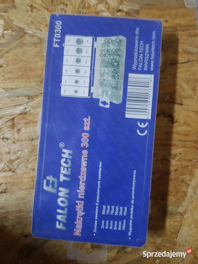 FALON TECH Zestaw Nakrętki nierdzewne M3M10 Głogowa