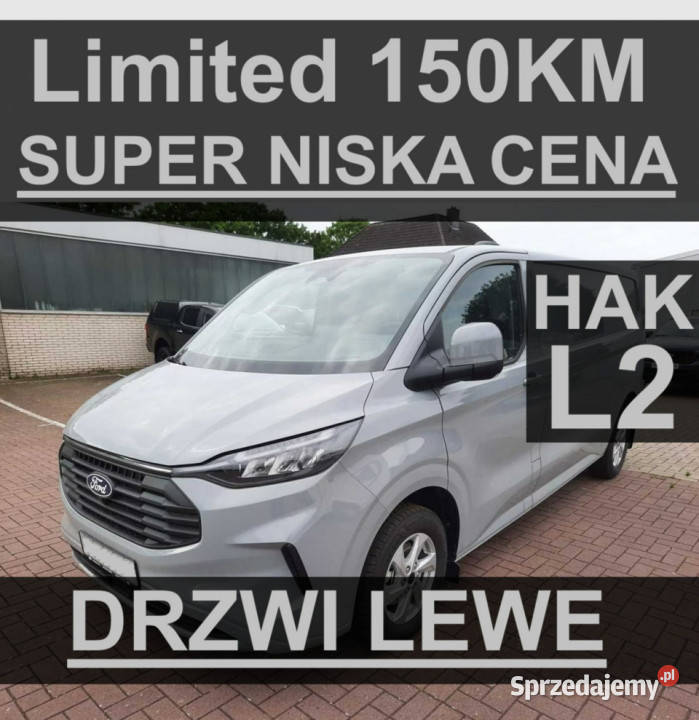 Ford Transit Custom Limited 150 Drzwi Lewe Super furgon Motoryzacja sprzedam