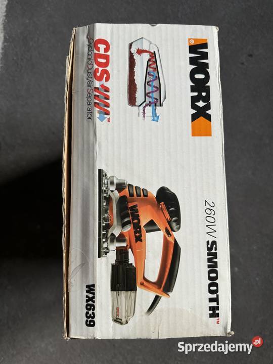 Szlifierka oscylacyjna WORX 260W SMOOTH WX639