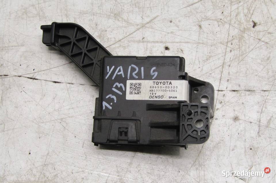 STEROWNIK MODUŁ KLIMATYZACJI TOYOTA YARIS III Czujniki i sterowniki klimatyzacji