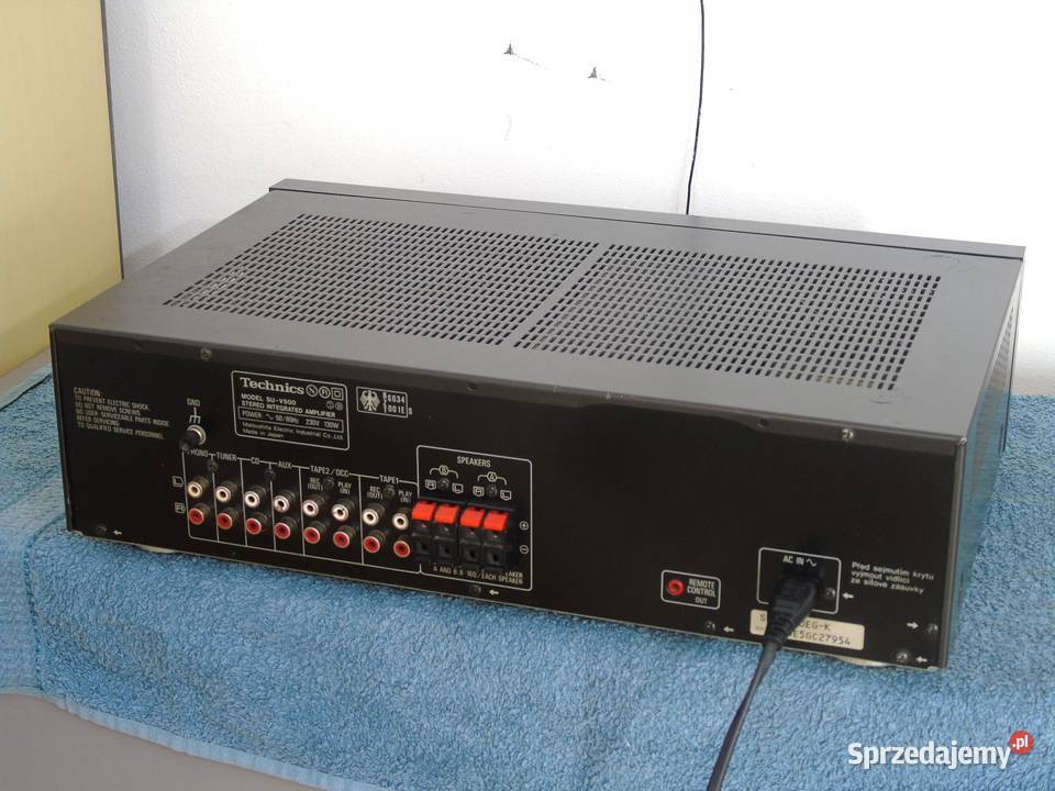 Wzmacniacz Technics SUV500 sprawny i mocny Jasło