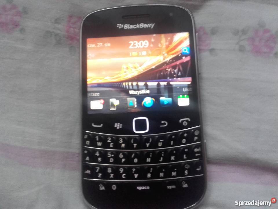 OKAZJA BlackBerry 9900 Black Bold orange Poznań