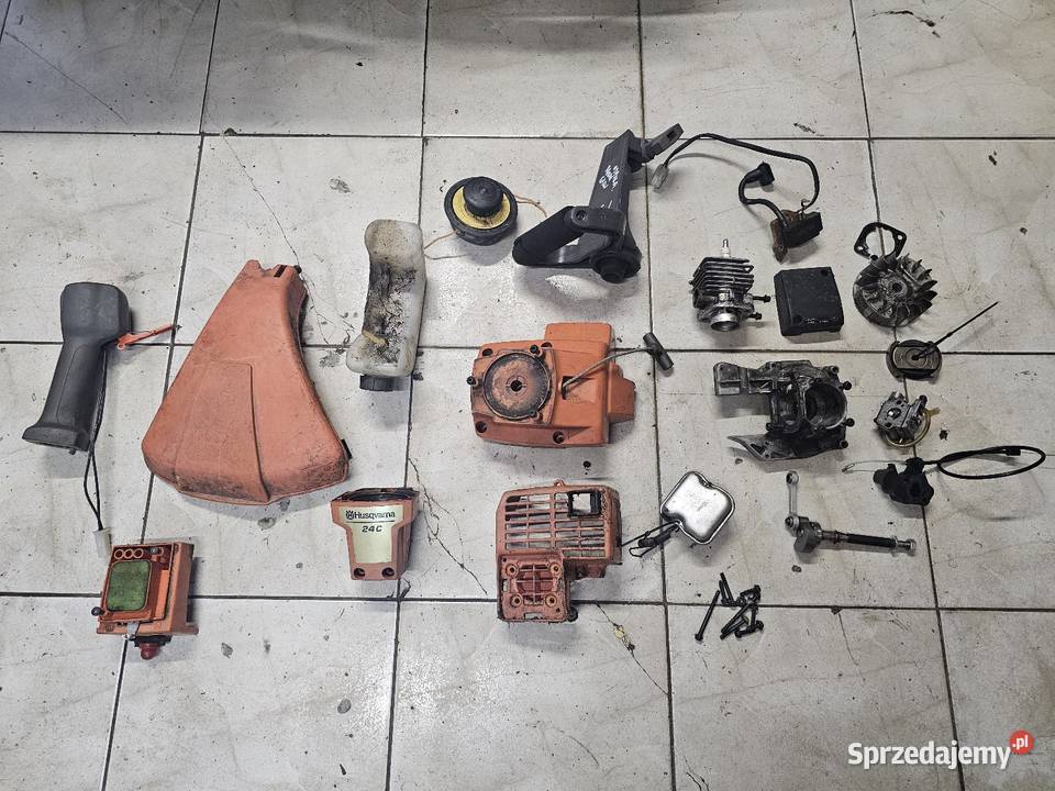 Kosa Husqvarna 24c gaźnik karter Magneto wał Jelenia Góra