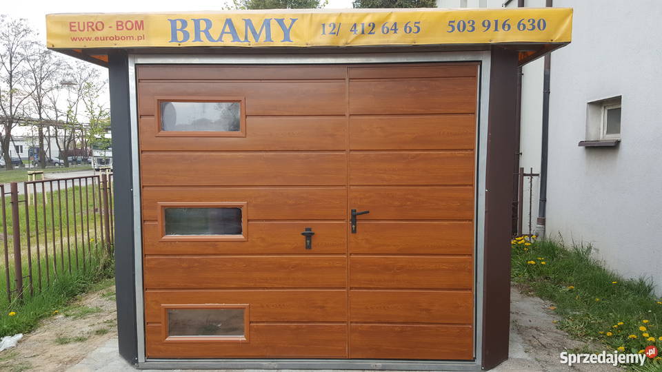 BRAMA GARAŻOWA DWUSKRZYDŁOWA NA WYMIAR małopolskie