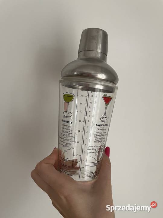 Szejker shaker do drinków kawy napojów szklany śląskie Wręczyca Wielka