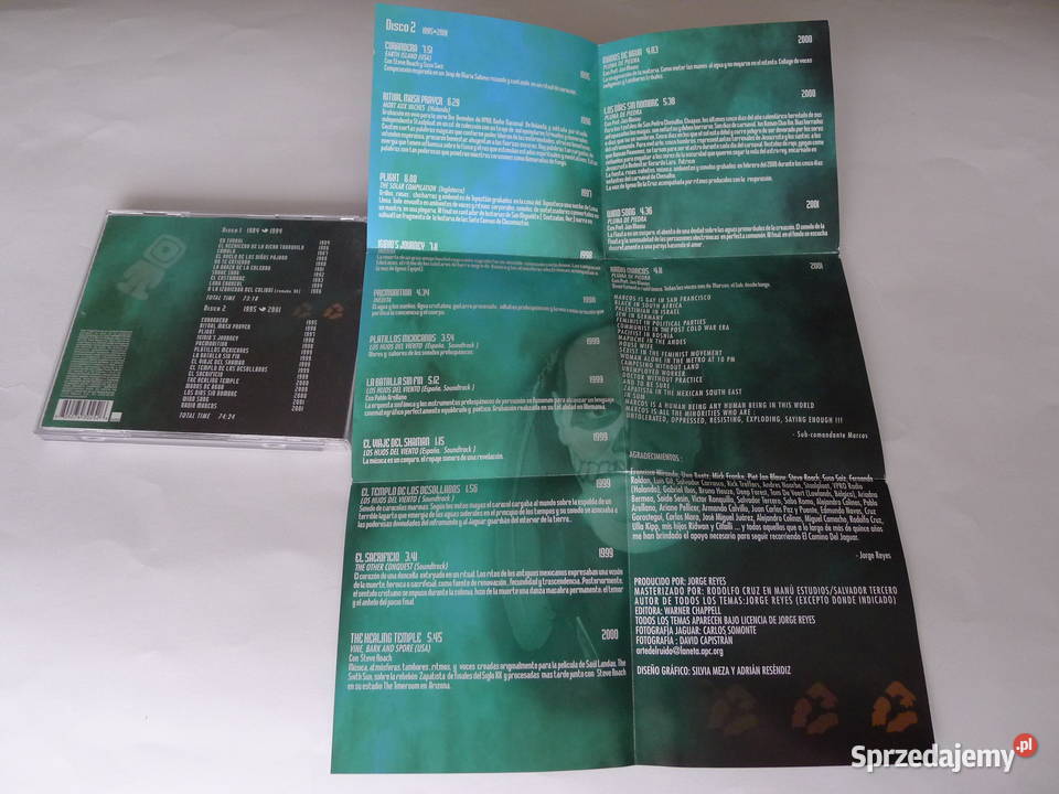 JORGE REYES El Camino del Jaguar 2 CD RARE Testa Radom