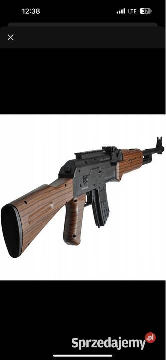 KARABIN WIATRÓWKA SPRĘŻYNOWA Kałasznikow AK47 16 Płock sprzedam
