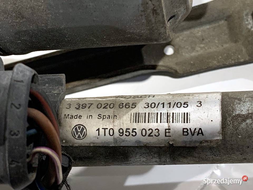 MECHANIZM WYCIERACZEK PRZÓD LEWY VW TOURAN Mechanizmy wycieraczek