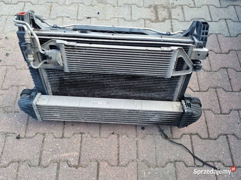 KOMPLET CHŁODNIC AUTOMAT MERCEDES W169 W245