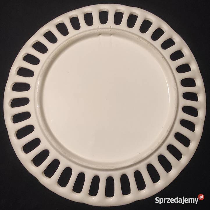 Fajans styl Włocławek talerz ażurowy 25 Warszawa sprzedam
