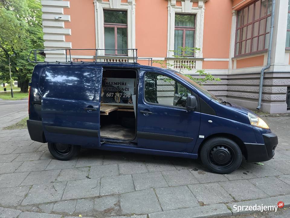 Fiat Scudo 16 hdi 2007r blaszak Rok produkcji 2007 Łódź sprzedam