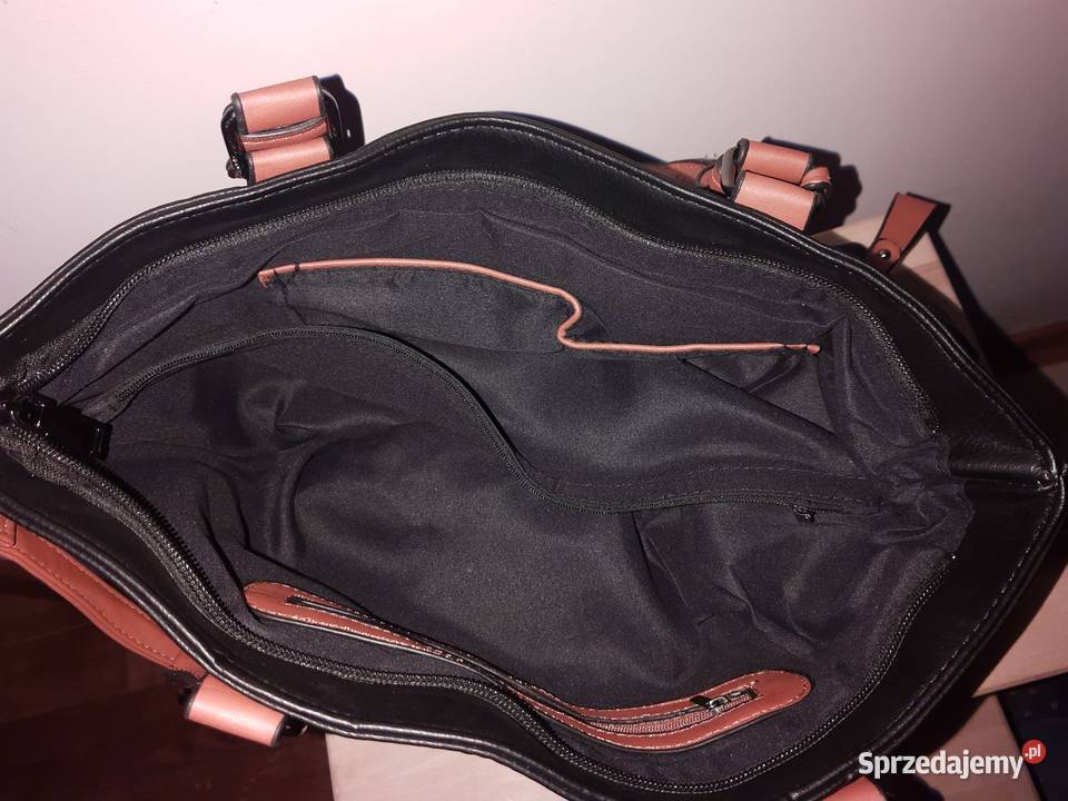 Torebka czarna ozdobna the Grace bags 45cm Warszawa