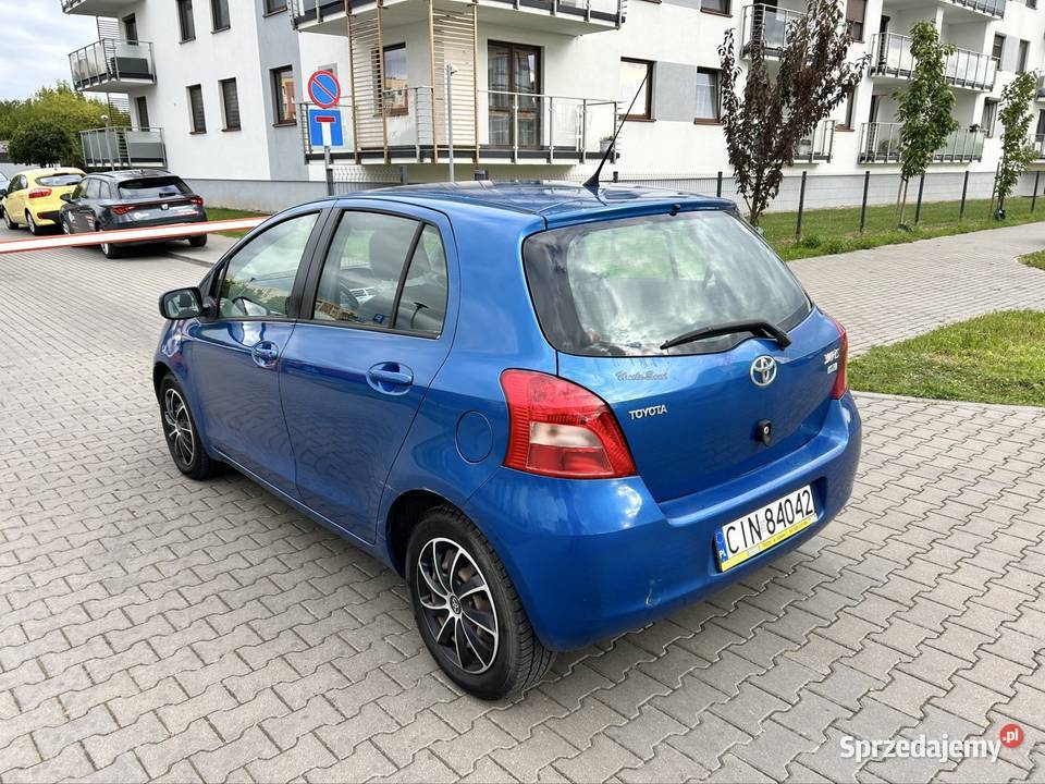 Toyota Yaris 10 benzyna klima sprawna 2006 kujawsko-pomorskie Inowrocław