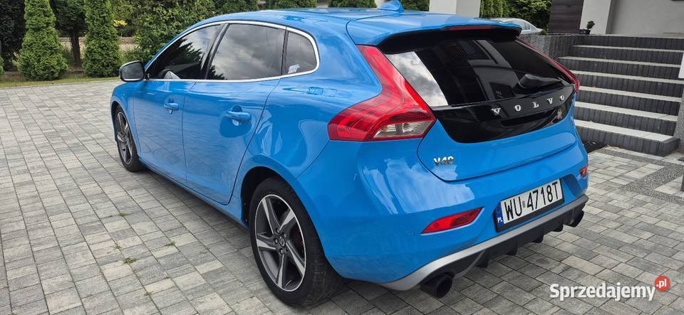Volvo V40 D2 RDesign Momentum Rebel Blue limited czujnik deszczu Nasielsk