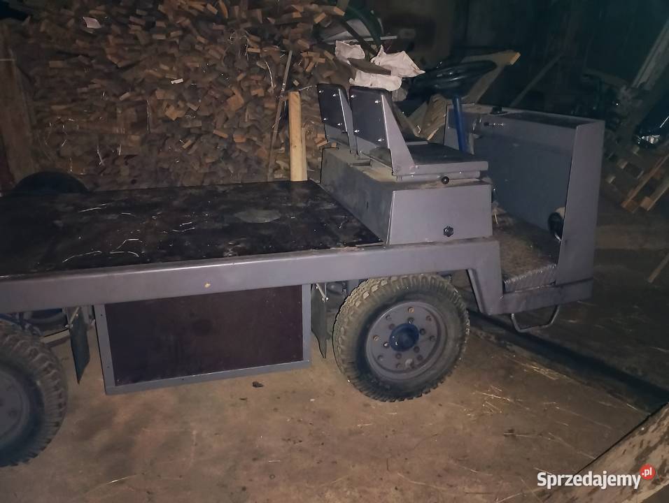 Pojazd elektryczny silnik elektrycznywózek prl