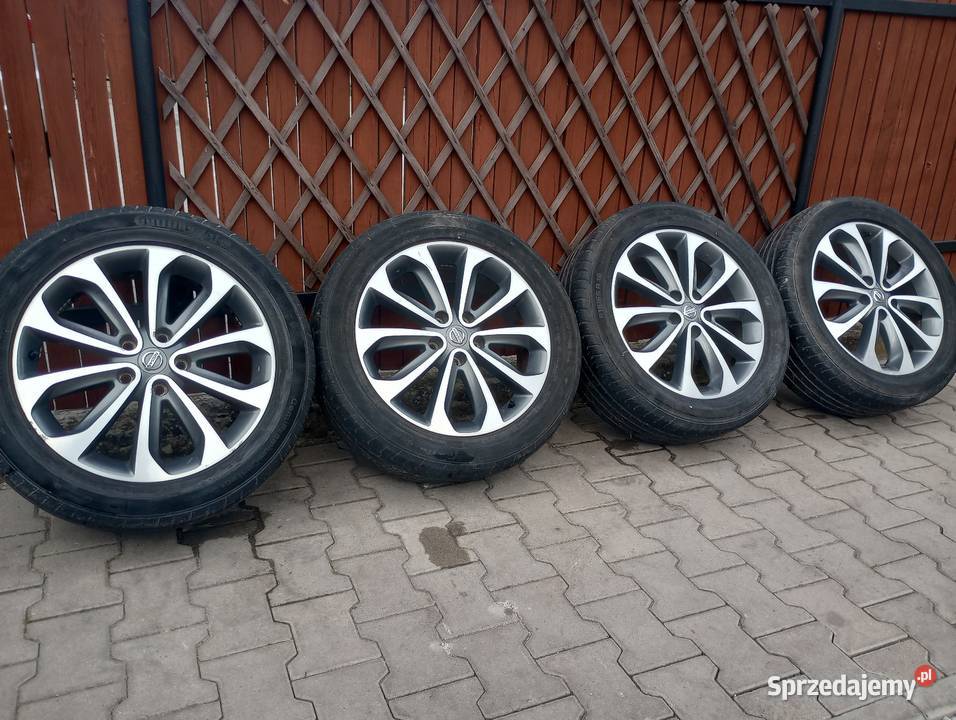 Alufelgi 18 5x1143 Oryginalne NISSAN Qashqai Średnica 18" Włocławek
